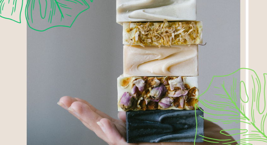 handmade soap collection